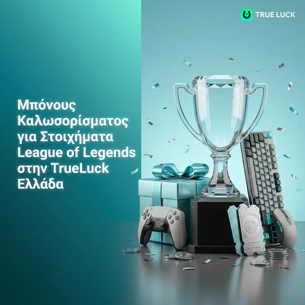 TrueLuck welcome bonus for League of Legends betting with 100% up to 300€ sports bonus and registration steps
