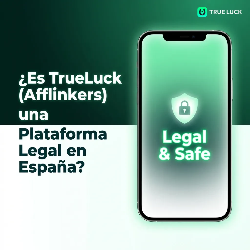 TrueLuck casino platform displaying Curaçao gaming license and responsible gambling tools on computer screen