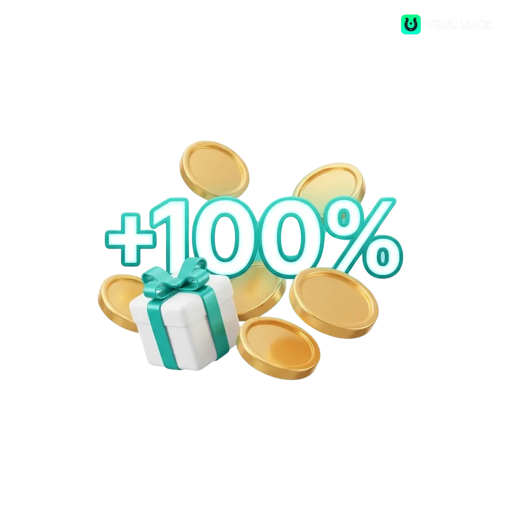 TrueLuck welcome bonus package in France: up to 250% bonus, 4000€ + 175 free spins, live casino & sports betting offers