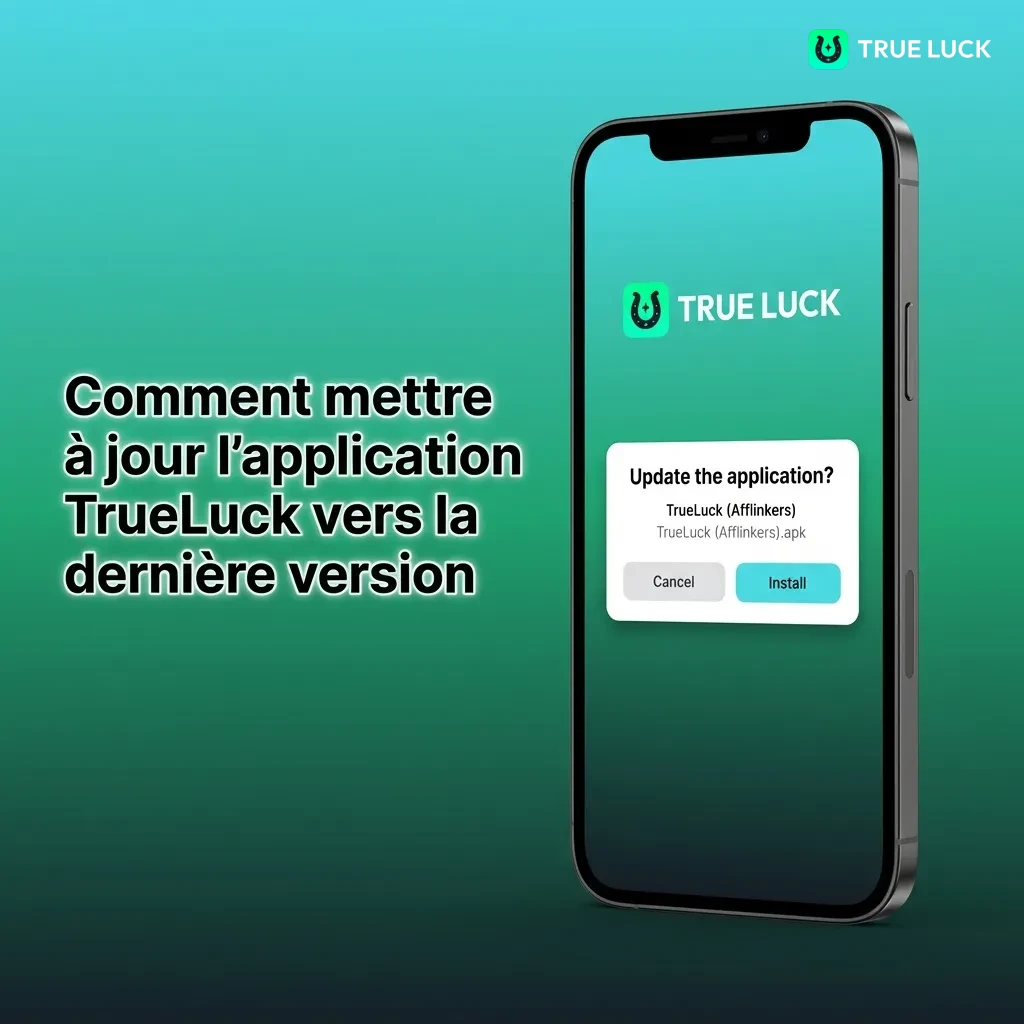 TrueLuck PWA app automatically updating in background, showing seamless update process without user intervention