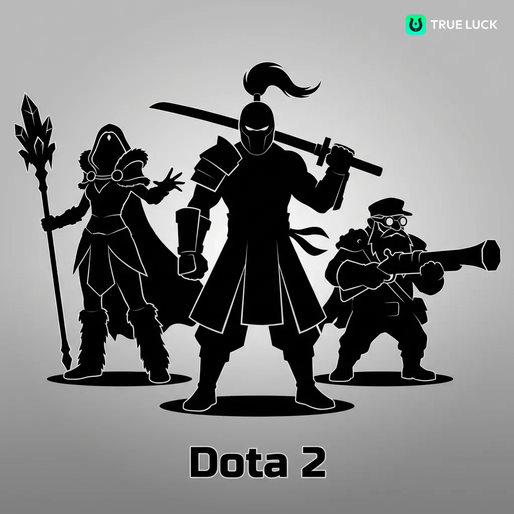 Dota 2 MOBA game screenshot showing two teams of five heroes battling to destroy the enemy base in strategic combat