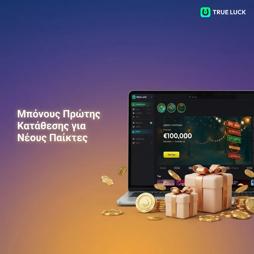 Πακέτο καλωσορίσματος για νέους παίκτες με μπόνους κατάθεσης για καζίνο, ζωντανά παιχνίδια και αθλητικά στοιχήματα
