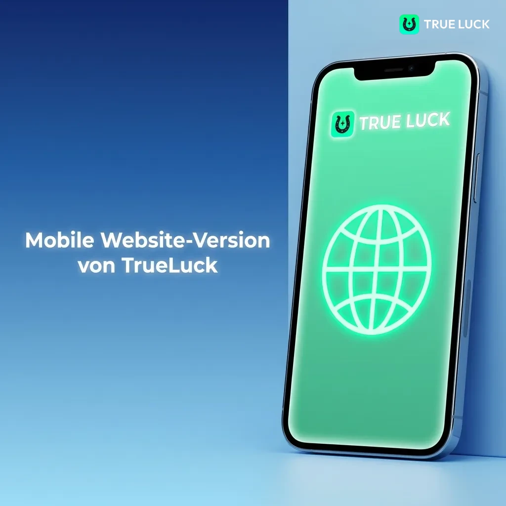 TrueLuck mobile website optimized for smartphones and tablets with betting and casino games without download required
