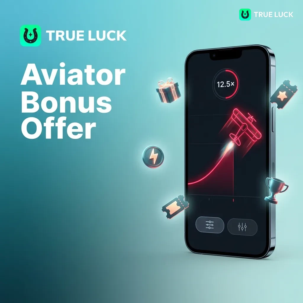 TrueLuck Aviator welcome bonus package showing 250% match up to €4,000 plus 175 free spins for new players