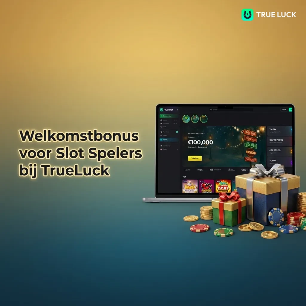 TrueLuck casino welkomstbonus: 250% tot €4.000 plus 175 gratis spins voor nieuwe slot spelers